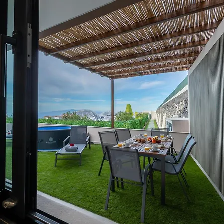 Apartament De Lujo Con Jacuzzi Privado, Piscina Y Vistas Al Mar Guía de Isora