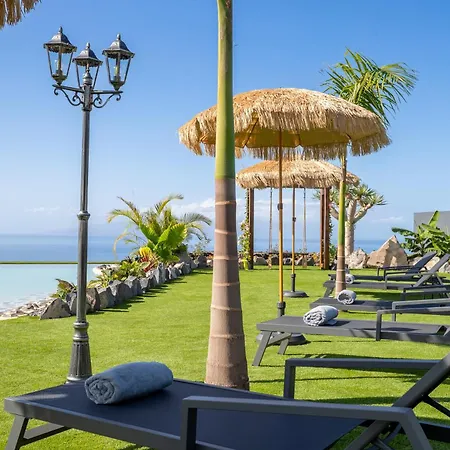 De Lujo Con Jacuzzi Privado, Piscina Y Vistas Al Mar Guía de Isora