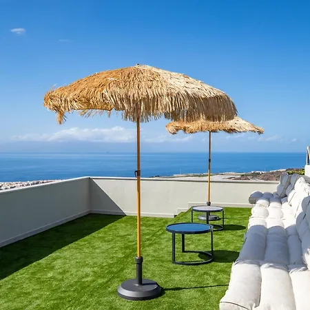 Apartament De Lujo Con Jacuzzi Privado, Piscina Y Vistas Al Mar