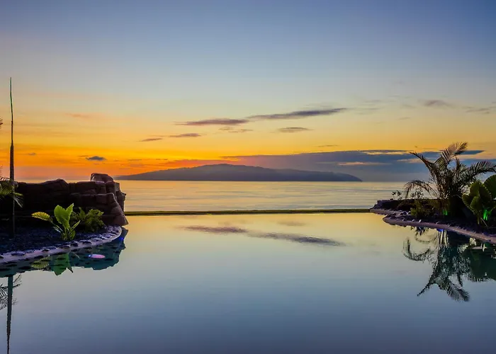 De Lujo Con Jacuzzi Privado, Piscina Y Vistas Al Mar 公寓