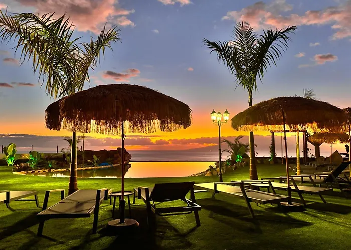 De Lujo Con Jacuzzi Privado, Piscina Y Vistas Al Mar 公寓 *