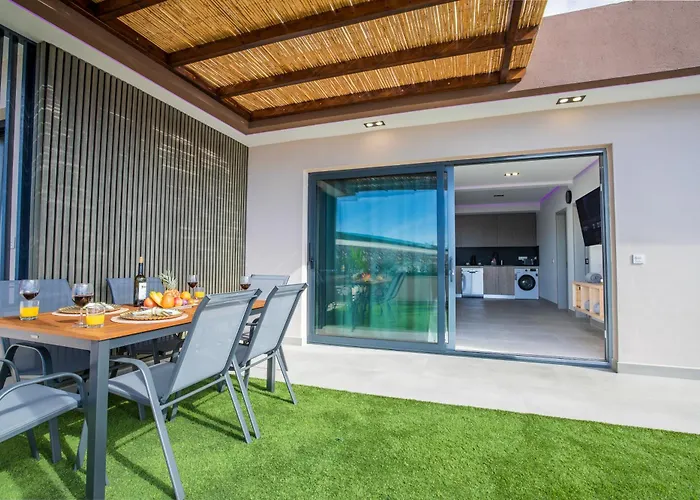 De Lujo Con Jacuzzi Privado, Piscina Y Vistas Al Mar 公寓