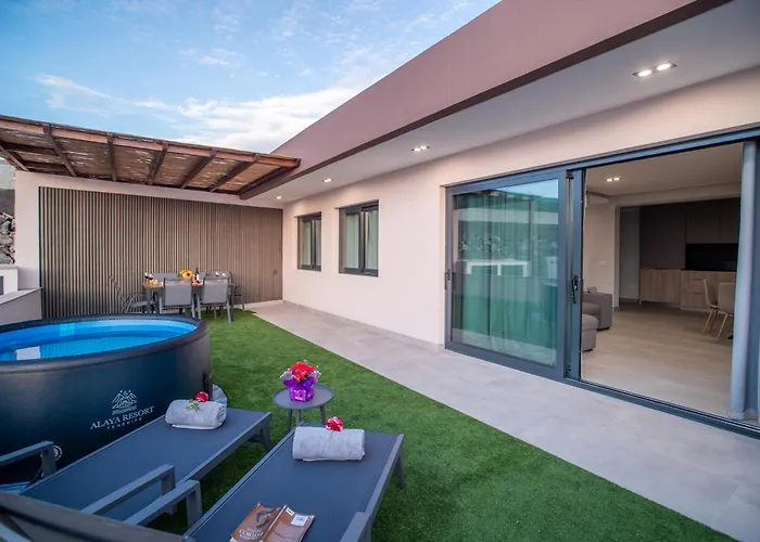 De Lujo Con Jacuzzi Privado, Piscina Y Vistas Al Mar 公寓 *