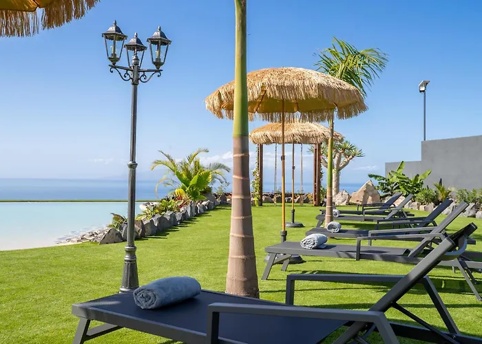 De Lujo Con Jacuzzi Privado, Piscina Y Vistas Al Mar 吉亚德索拉